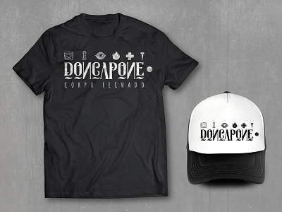Merch Design - Don Capone apparel band cap design hat merch music t shirt