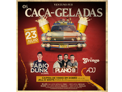 Party Poster - Os Caça-Geladas (The Beerbusters)