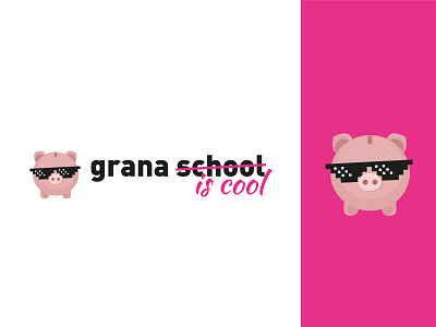 Logo Design - Grana is Cool branding character design graphic design illustration logo