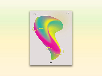 010_Tornado colors design gradient nathan shaiyen poster posteraday tornado