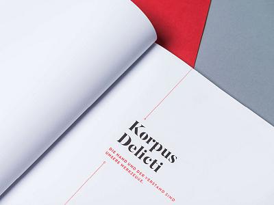 Korpus Delicti design editorial magazine print typography