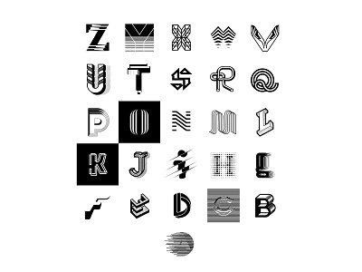 typo custom design illustration letter type typography