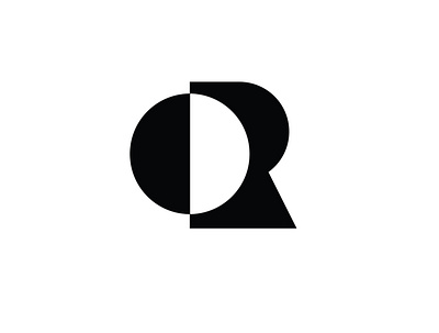 OR black branding logo logo minimal black signet vector