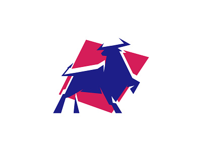 bull branding design icon illustration logo signet vector
