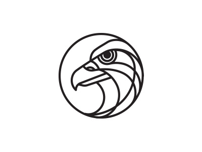 eagle 1 black eagle logo signet