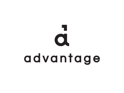 ADvantage black logo signet