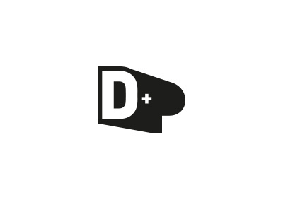 D+P black logo signet