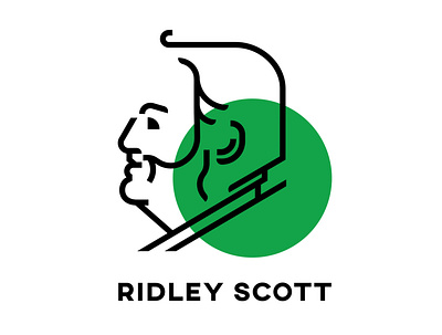 Ridley Scott design icon illustration logo signet vector