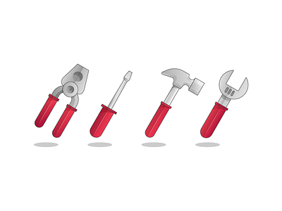 Tools v2 hammer icon icons screwdriver tool
