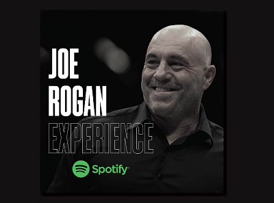 Joe Rogan Experience Podcast adobe adobe photoshop design graphic design graphics illustration joe rogan podcast cover art soundcloud spotify typography