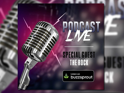 Podcast Cover Art - Rock Podcast
#Podcastdesign