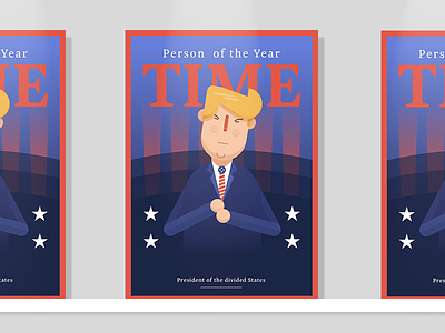 Trump Time Magazine 2d creative lemons illustration time time magazine trump