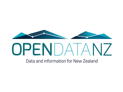 Open Data NZ data graph information mountains new zealand teal