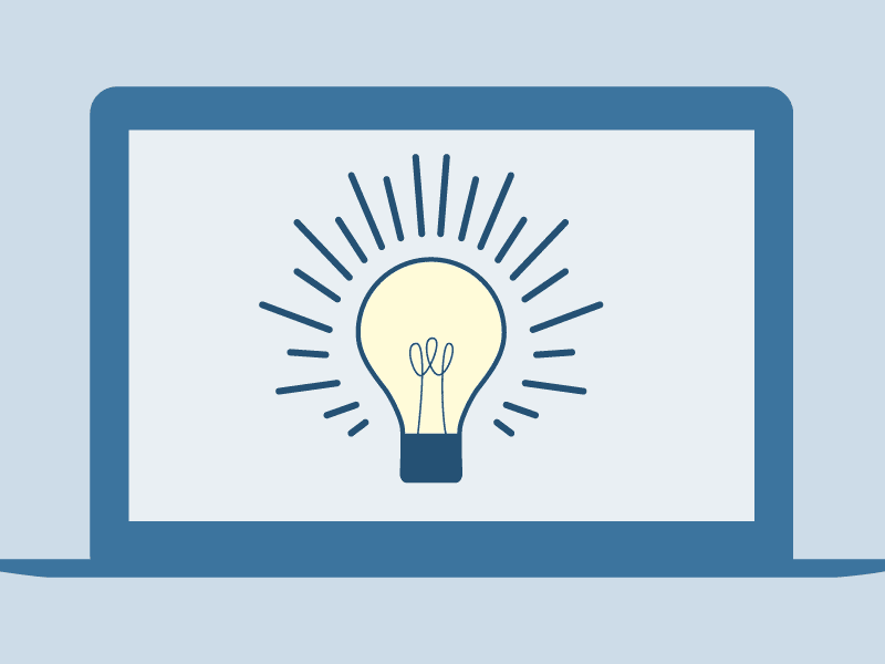 Ideas laptop light bulb