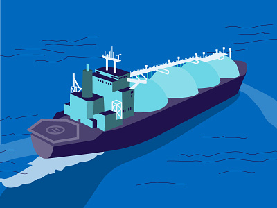 Petroleum Tanker boat illustrator tanker
