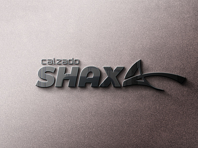 Logotipo Calzado SHAXA branding design graphic design logo typography