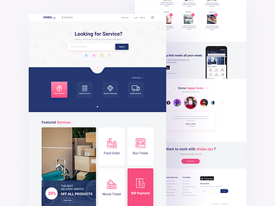 Sheba Landing Page