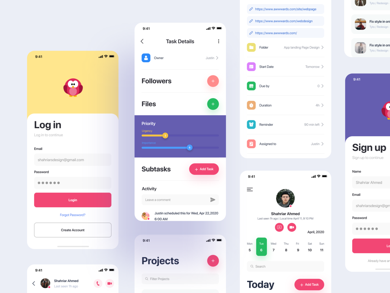 Tyto Team Task Manager by Shahriar Ahmed for Dude Pixel on Dribbble