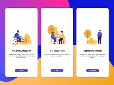 App Screens Onboarding