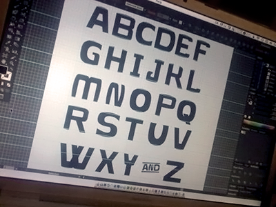 WIP Typeface critique type wip