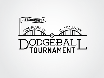Dodgeball dosis freelance logo typography westen