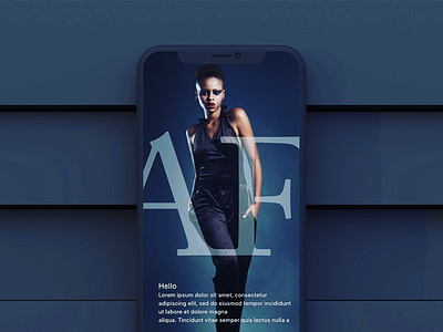 Fashion App - Alternative Treatment adobe xd app branding design flat madewithxd typography ui ux uxdesign