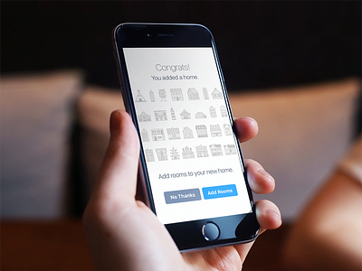 Swoosh add a home app home homekit interface iphone mobile ui
