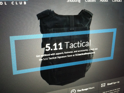 The Range clean fresno ignition labs pistol club web design
