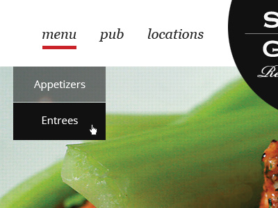 Saul Good (full shot) california clean drop down menu food fresno restaurant saul good web design