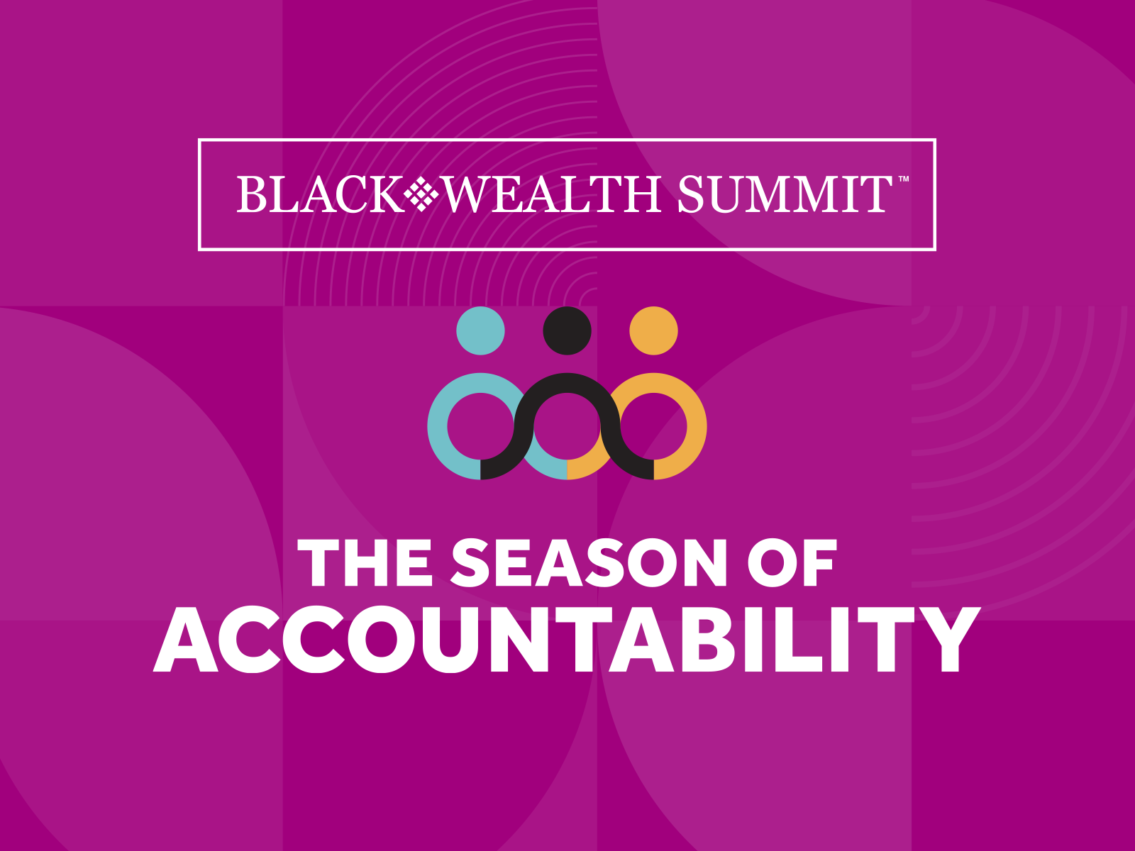 Black Wealth Summit Event Marketing by Cathy Craycraft for Design