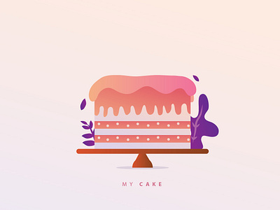 Oh My Cake! adobe illustrator adobe photoshop animation app design icon illustration illustrator ui ux vector web