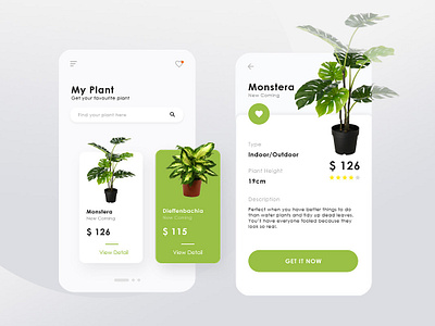 My Plant adobe illustrator adobe photoshop adobe xd adobexd app design ui ui design uidesign uiux ux