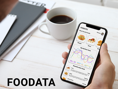 FOODATA App UX/UI Design