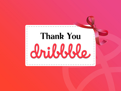 Dribbble dribbble first time love new user thanks ui ux welcome