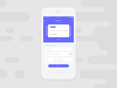 Credit Card Check Out UI #002 002 dailyui