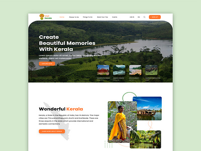 Explore-Travelling website design adventure booking clean discover explore header journey landing page minimal touragency tourism travel website traveling trendy design 2023 trip ui design ux design vacation web design website design