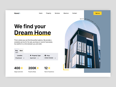 Real Estate Website