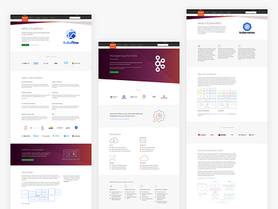 Inner pages | Ubuntu design digital inner page linux ubuntu ui user interface website