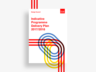 Brochure Cover | Design Council brochure cover design editorial illustration overlays print vector