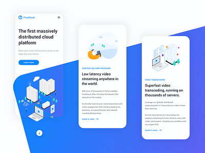 Mobile Homepage | Fluidstack