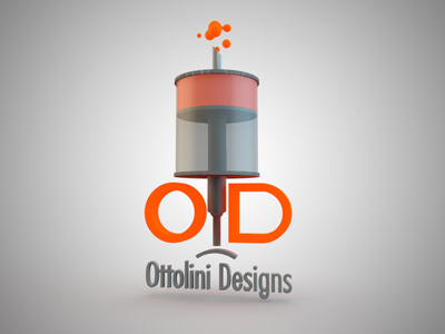 OD 3d cinema 4d hdri orange ottolini realistic