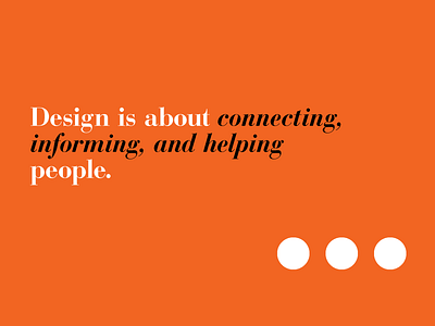 Design is... bodoni design is italian modern minimalist playoff typography