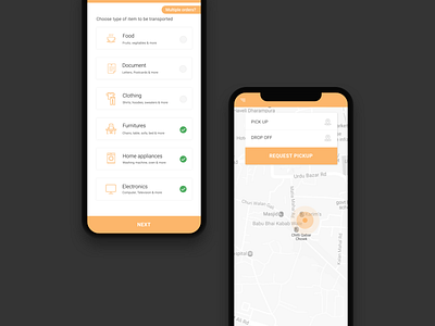 Logistic Delivery Mobile App