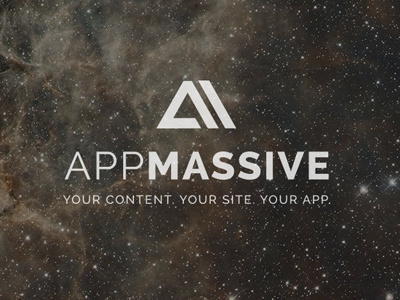 Appmassive Logo/Branding galaxy logo space