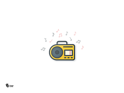 Radio Color Icon