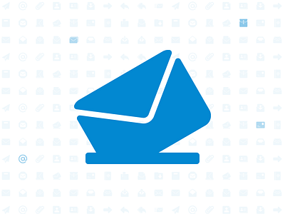 34 Email Vector Glyph Icons at email glyph icons inbox icon mail send solid those thoseicons