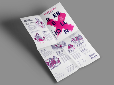 Rebellion Film Festival Poster cinema poster print