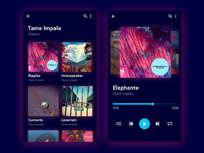 Daily UI #009 - Music Player