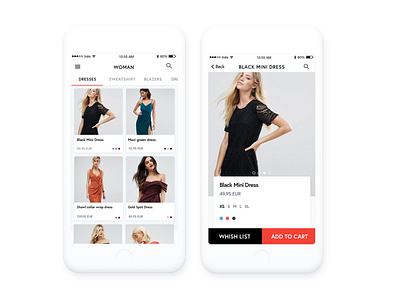 Daily UI #012 - E-Commerce Shop 012 app dailyui e commerce fashion mobile shop uichallenge