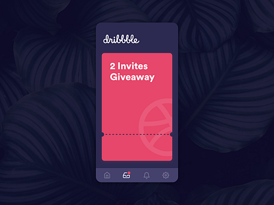 🎟️ 2 Dribbble Invites Giveaway